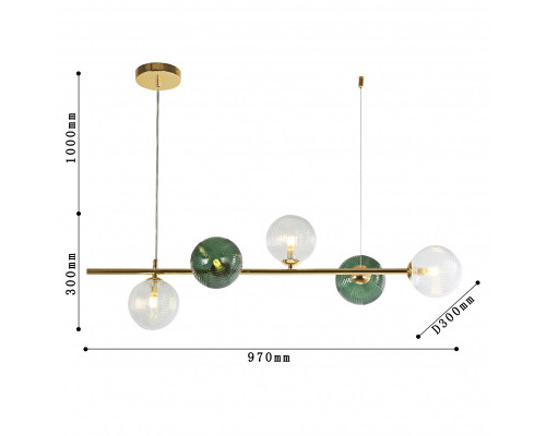 Заказать Подвесная люстра F-Promo 4035-5P| VIVID-LIGHT.RU