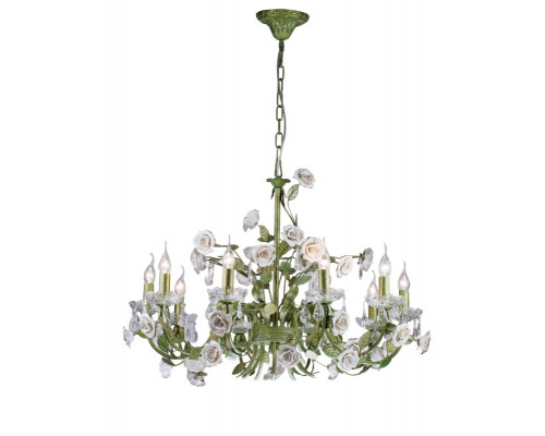 Купить Подвесная люстра Lucia Tucci FIORI DI ROSE 1770.10| VIVID-LIGHT.RU