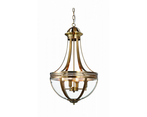 Заказать Подвесная люстра DeLight Collection KM0287P-6 antique brass| VIVID-LIGHT.RU