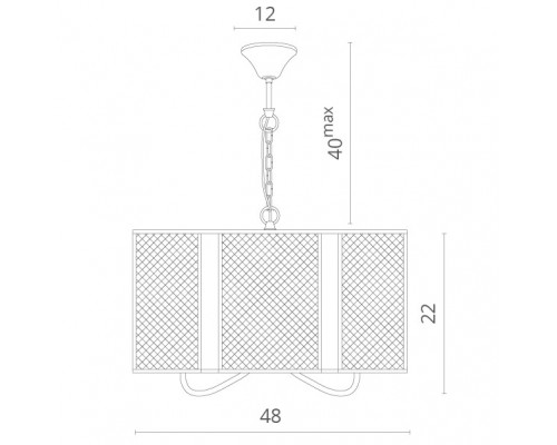 Заказать Подвесная люстра Divinare 5008/04 SP-3| VIVID-LIGHT.RU