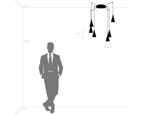 Заказать Подвесная люстра Lightstar 757067| VIVID-LIGHT.RU