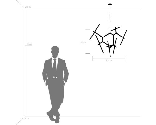 Оформить заказ Подвесная люстра Lightstar 742143| VIVID-LIGHT.RU
