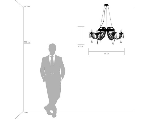 Заказать Подвесная люстра Lightstar 821060| VIVID-LIGHT.RU