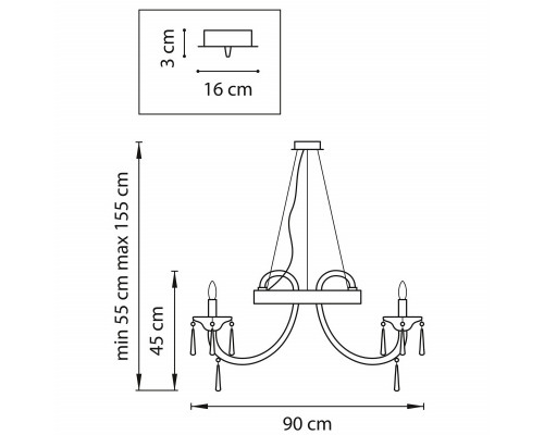 Заказать Подвесная люстра Lightstar 821060| VIVID-LIGHT.RU