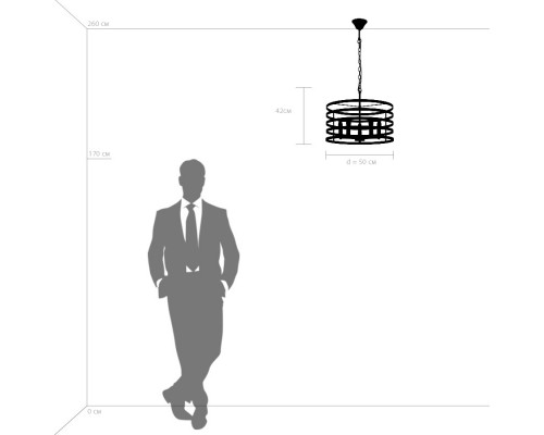 Сделать заказ Подвесная люстра Lightstar 735050| VIVID-LIGHT.RU