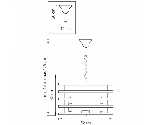 Сделать заказ Подвесная люстра Lightstar 735050| VIVID-LIGHT.RU