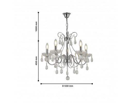 Оформить заказ Подвесная люстра F-Promo 2573-5P| VIVID-LIGHT.RU