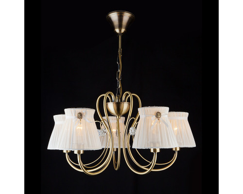 Купить Подвесная люстра Eurosvet 60039/5 античная бронза| VIVID-LIGHT.RU