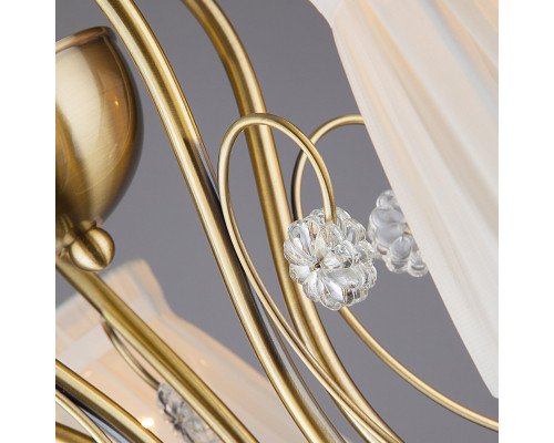 Купить Подвесная люстра Eurosvet 60039/5 античная бронза| VIVID-LIGHT.RU