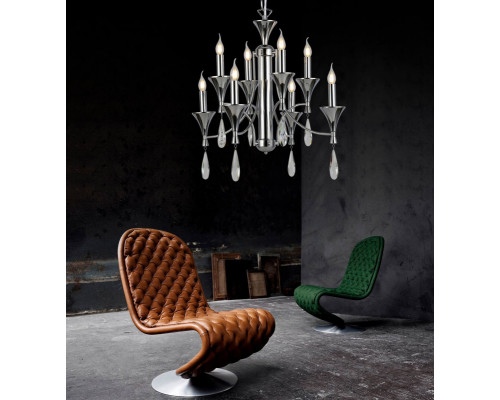 Сделать заказ Подвесная люстра Lumina Deco LDP 1230-8 CHR| VIVID-LIGHT.RU