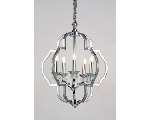 Купить Подвесная люстра Lumina Deco LDP 17078-5 CHR| VIVID-LIGHT.RU