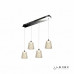 Купить Подвесная люстра iLedex WD8007-4 CR| VIVID-LIGHT.RU