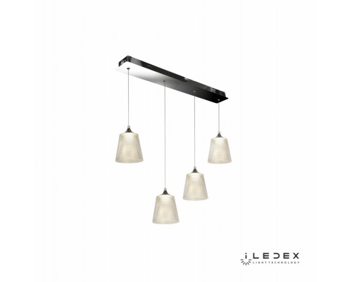 Купить Подвесная люстра iLedex WD8007-4 CR| VIVID-LIGHT.RU