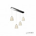 Купить Подвесная люстра iLedex WD8007-4 CR| VIVID-LIGHT.RU