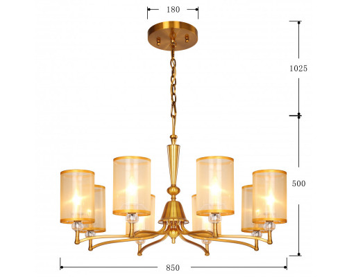 Заказать Подвесная люстра Favourite 2697-8P| VIVID-LIGHT.RU