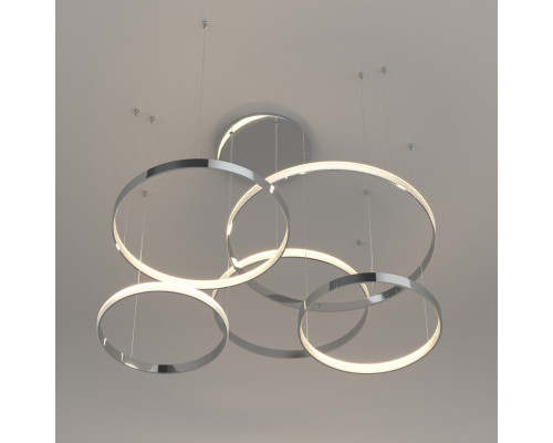 Купить Подвесная люстра Eurosvet 90275/5 хром Smart| VIVID-LIGHT.RU