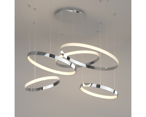 Купить Подвесная люстра Eurosvet 90275/5 хром Smart| VIVID-LIGHT.RU