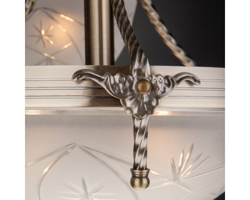 Сделать заказ Подвесная люстра Eurosvet 60006/6 античная бронза| VIVID-LIGHT.RU