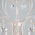 Оформить заказ Подвесная люстра Eurosvet 3305/8 белый с золотом/прозрачный хрусталь Strotskis| VIVID-LIGHT.RU