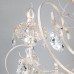 Оформить заказ Подвесная люстра Eurosvet 3305/8 белый с золотом/прозрачный хрусталь Strotskis| VIVID-LIGHT.RU