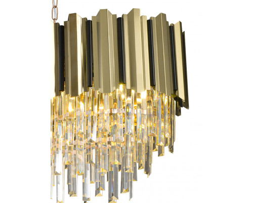 Оформить заказ Подвесная люстра Natali Kovaltseva DELTA II 81449/12C GOLD| VIVID-LIGHT.RU