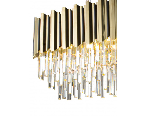 Оформить заказ Подвесная люстра Natali Kovaltseva DELTA II 81449/12C GOLD| VIVID-LIGHT.RU