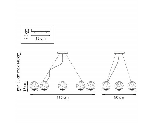 Купить Подвесная люстра Lightstar 815283| VIVID-LIGHT.RU
