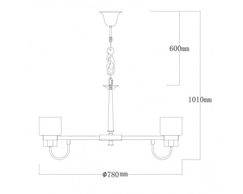 Купить Подвесная люстра MW-Light 483015108| VIVID-LIGHT.RU