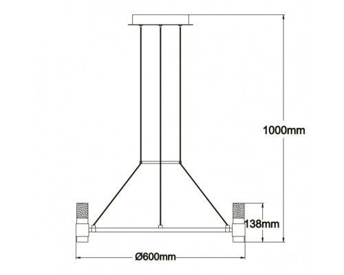 Оформить заказ Подвесная люстра DeMarkt 551012609| VIVID-LIGHT.RU