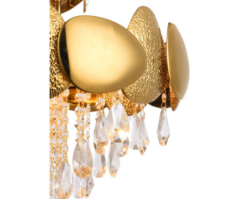 Сделать заказ Подвесная люстра Natali Kovaltseva VALENCIA 91009/6C GOLD| VIVID-LIGHT.RU