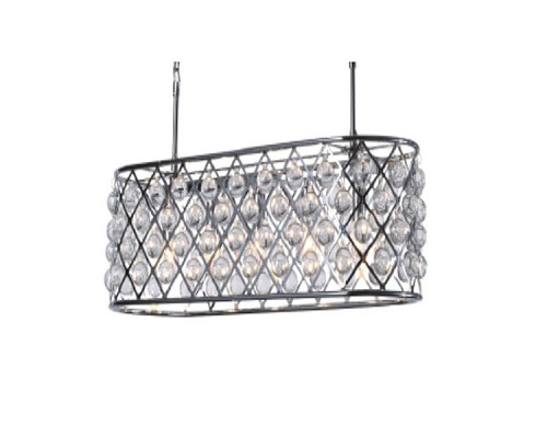 Купить Подвесная люстра DeLight Collection KR0277P-5L chrome| VIVID-LIGHT.RU