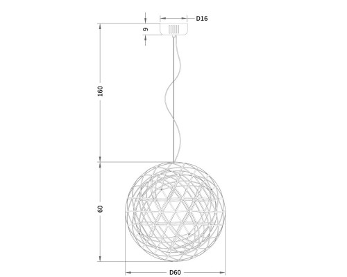 Оформить заказ Подвесная люстра Divinare 1030/02 SP-92| VIVID-LIGHT.RU