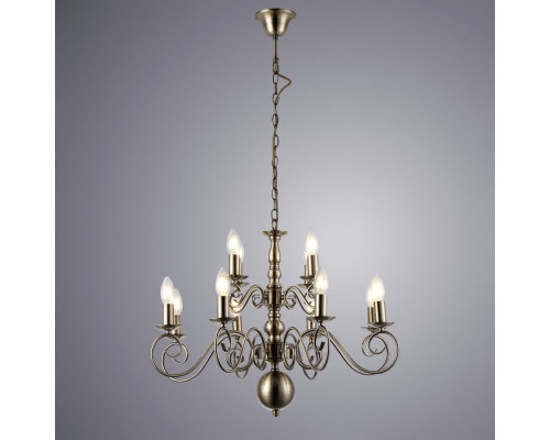 Заказать Подвесная люстра ARTE Lamp A1129LM-12AB| VIVID-LIGHT.RU