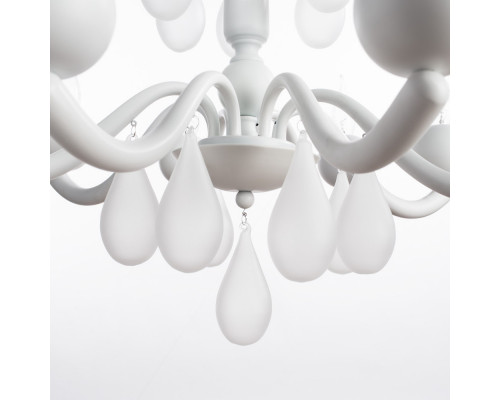 Купить Подвесная люстра ARTE Lamp A3229LM-8WH| VIVID-LIGHT.RU