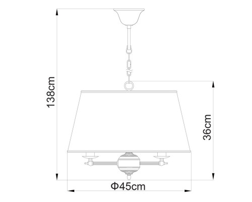 Заказать Подвесная люстра ARTE Lamp A3579SP-3AB| VIVID-LIGHT.RU
