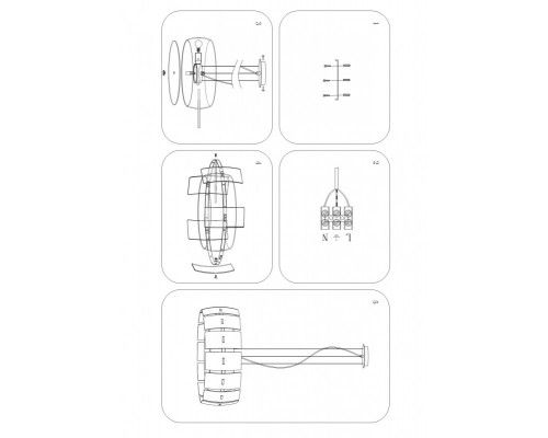 Купить Подвесная люстра Lightstar 801046| VIVID-LIGHT.RU