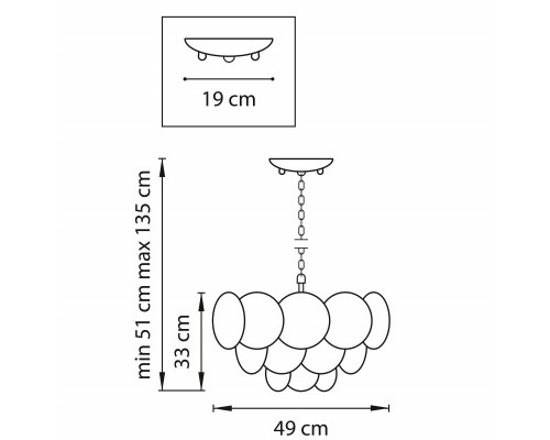 Купить Подвесная люстра Lightstar 797094| VIVID-LIGHT.RU