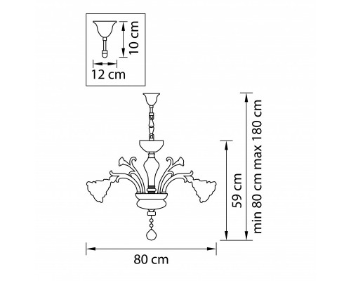 Сделать заказ Подвесная люстра Lightstar 696082| VIVID-LIGHT.RU