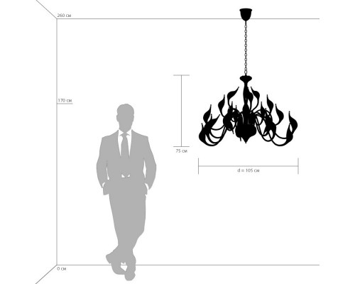 Заказать Подвесная люстра Lightstar 751242| VIVID-LIGHT.RU