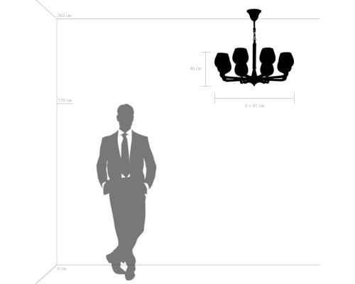 Заказать Подвесная люстра Lightstar 706082| VIVID-LIGHT.RU