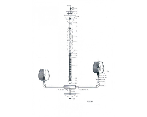 Заказать Подвесная люстра Lightstar 706082| VIVID-LIGHT.RU