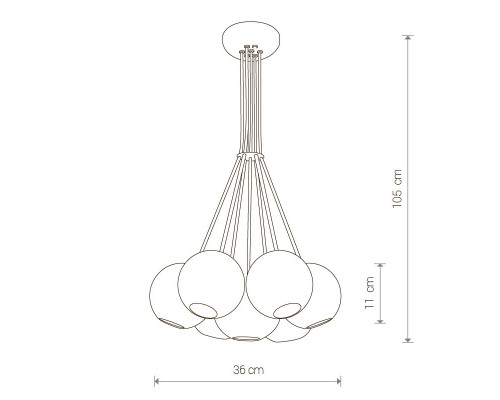 Сделать заказ Подвесная люстра Nowodvorski 6033| VIVID-LIGHT.RU