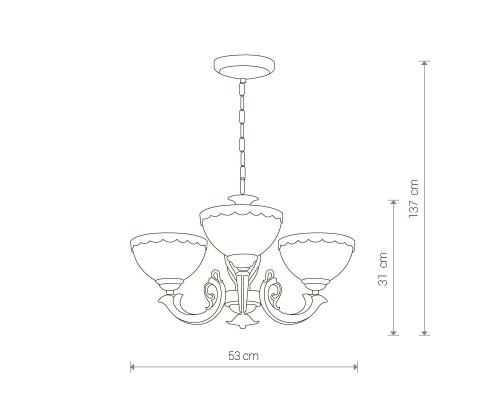 Купить Подвесная люстра Nowodvorski 4353| VIVID-LIGHT.RU