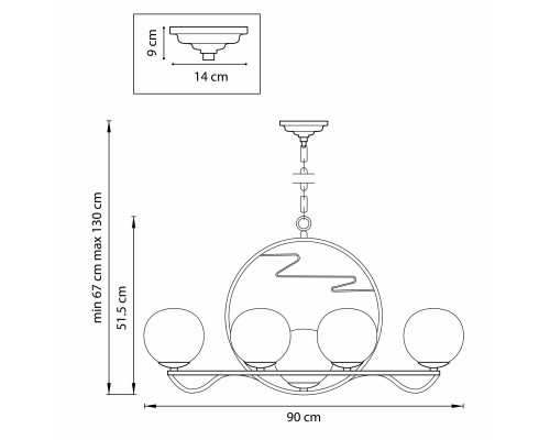 Сделать заказ Подвесная люстра Lightstar 762097| VIVID-LIGHT.RU