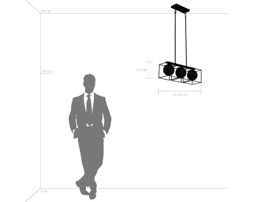 Купить Подвесная люстра Lightstar 732137| VIVID-LIGHT.RU