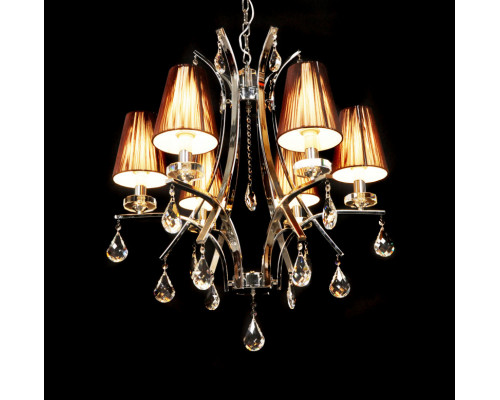 Сделать заказ Подвесная люстра Lumina Deco LDP 66247-6 BR| VIVID-LIGHT.RU