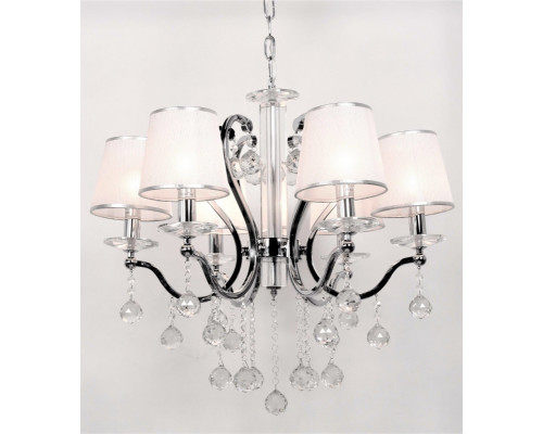 Купить Подвесная люстра Lumina Deco LDP 8033-6 SL| VIVID-LIGHT.RU