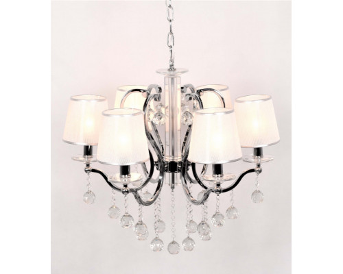 Купить Подвесная люстра Lumina Deco LDP 8033-6 SL| VIVID-LIGHT.RU