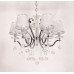 Купить Подвесная люстра Lumina Deco LDP 8033-6 SL| VIVID-LIGHT.RU