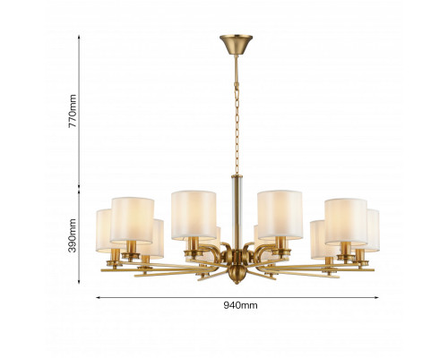 Оформить заказ Подвесная люстра Favourite 2679-10P| VIVID-LIGHT.RU